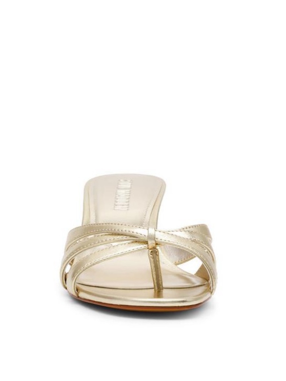 STEVE MADDEN CARY DRESS SANDALS IN GOLD | SLIGHTLY USED - Picture 3 of 11